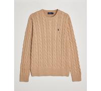 Polo Ralph Lauren Cotton Cable Pullover Camel Melange Beige XXL