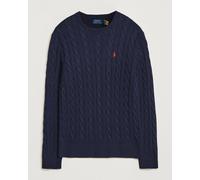 Polo Ralph Lauren Cotton Cable Pullover Hunter Navy Blau L