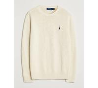 Polo Ralph Lauren Cotton Crew Neck Sweater Andover Cream Weiß L