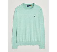 Polo Ralph Lauren Cotton Crew Neck Sweater Green Heather Grün S