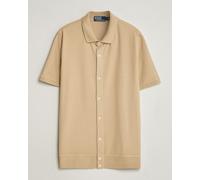 Polo Ralph Lauren Cotton Knitted Polo Coastal Beige Beige M
