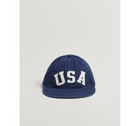 Twill-Baseballkappe mit Applikationen EINHEITSGROESSE Blue