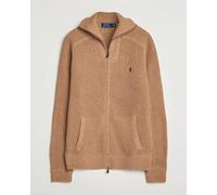 Polo Ralph Lauren Cotton/Wool Full Zip Brown Sugar Melange Braun XL