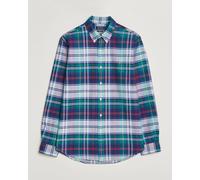 Polo Ralph Lauren Custom Fit Checked Oxford Shirt Green/Blue Multi Mehrfarbig L