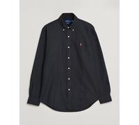 Polo Ralph Lauren Custom Fit Garment Dyed Oxford Shirt Black Schwarz XL