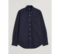 Polo Ralph Lauren Custom Fit Garment Dyed Oxford Shirt Navy Blau XS