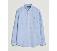 Polo Ralph Lauren Custom Fit Linen Shirt Blue/White Blau S
