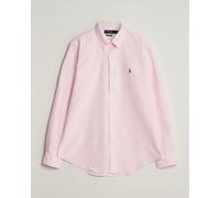 Gestreiftes Custom-Fit Oxfordhemd M Pink