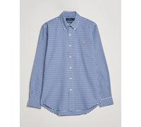 Polo Ralph Lauren Custom Fit Oxford Gingham Shirt Blue/White Blau L