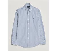 Polo Ralph Lauren Custom Fit Poplin Striped Shirt Blue Blau XS