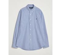 Polo Ralph Lauren Custom Fit Stretch Poplin Shirt Bengal Stripe Blau XL