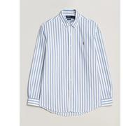 Polo Ralph Lauren Custom Fit Striped Oxford Shirt Blue Blau XS