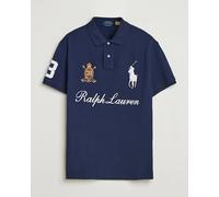 Polo Ralph Lauren Custom Slim Fit Big Pony Polo Cruise Navy Blau XXL