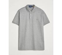 Polo Ralph Lauren Custom Slim Fit Cotton Polo Steel Heather Grau S