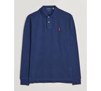 Polo Ralph Lauren Custom Slim Fit Long Sleeve Polo Newport Navy Blau XXL
