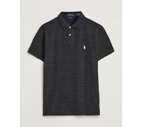 Polo Ralph Lauren Custom Slim Fit Polo Black Marl Heather L