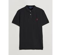 Polo Ralph Lauren Herren Poloshirt Custom Slim Fit Kurzarm, schwarz, Gr. S