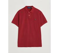 Polo Ralph Lauren Regular Fit Poloshirt aus reiner Baumwolle in Bordeaux, Größe M