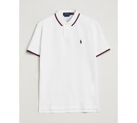 Polo Ralph Lauren Slim Fit Poloshirt aus reiner Baumwolle in Weiss, Größe M