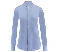 Polo Ralph Lauren Damen Bluse Langarm, bleu, Gr. XL