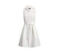 Polo Ralph Lauren Damen Blusenkleid aus Baumwolle, weiss, Gr. 32