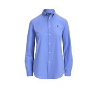 Polo Ralph Lauren Damen Hemdbluse Slim Fit, blau, Gr. 40