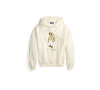 Polo Ralph Lauren Damen Hoodie mit Polo Bear, offwhite, Gr. M