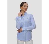Polo Ralph Lauren Damen-langarmhemd 211664416-400 Print;Blau M