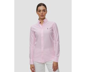 Polo Ralph Lauren Damen-langarmhemd 211664416-650 Pink;Print XS