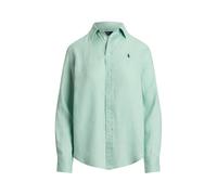 Polo Ralph Lauren Damen Leinenbluse Classic Fit, grün, Gr. L