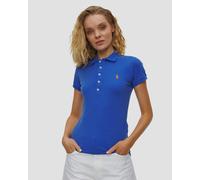 Polo Ralph Lauren Regular Fit Poloshirt aus Baumwoll-Mix Modell 'JULIE' in Ocean, Größe S