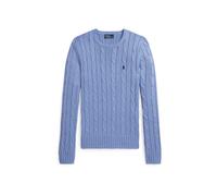 Polo Ralph Lauren Damen Strickpullover aus Baumwolle, blau, Gr. M