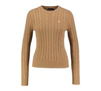 Polo Ralph Lauren Damen Strickpullover aus Baumwolle, braun, Gr. M