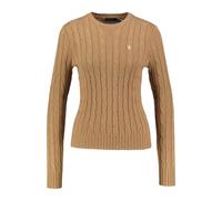 Polo Ralph Lauren Damen Strickpullover aus Baumwolle, braun, Gr. XL