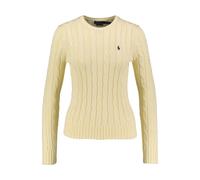 Polo Ralph Lauren Damen Strickpullover aus Baumwolle, offwhite, Gr. S