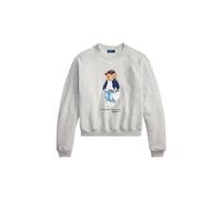 Polo Ralph Lauren Damen Sweatshirt mit Polo Bear, grau, Gr. XS