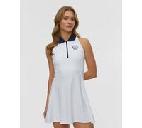 Polo Ralph Lauren Damen-tenniskleid 211b16038-100 Weiß XS