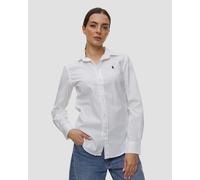 Polo Ralph Lauren Damen Hemdbluse Langarm, weiss, Gr. 38