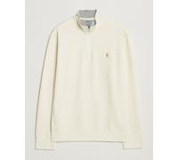 Polo Ralph Lauren Double Knit Half-Zip Sweater Parchment Cream Weiß M