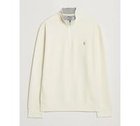 Polo Ralph Lauren Double Knit Half-Zip Sweater Parchment Cream Weiß XL