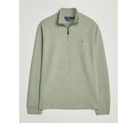Polo Ralph Lauren Double Knitted Half Zip Greenery Heather Grün M