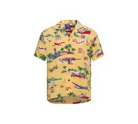 POLO RALPH LAUREN Hemd Regular Fit gelb | L