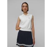 Polo Ralph Lauren Gestricktes Damen-poloshirt In Weiß 211970666-100 Weiß L