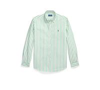 Gestreiftes Custom-Fit Oxfordhemd M Green