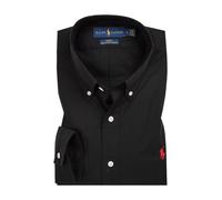 Polo Ralph Lauren Hemden Herren Extra Slim Fit Langarm Baumwoll-Stretch schwarz, XL
