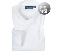 Polo Ralph Lauren Hemden Herren Langarm Oxford weiß, 5XL