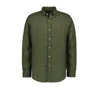 Polo Ralph Lauren Hemden Herren Regular Fit Langarm Leinen grün, XL
