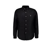 Polo Ralph Lauren Hemden Herren Regular Fit Langarm Leinen schwarz, XL