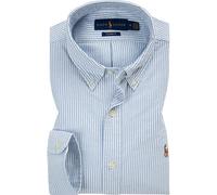 Polo Ralph Lauren Herren Hemd Modern Fit, weiss / blau, Gr. S