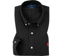 Polo Ralph Lauren Hemden Herren Regular Fit Langarm Oxford schwarz, 3XL